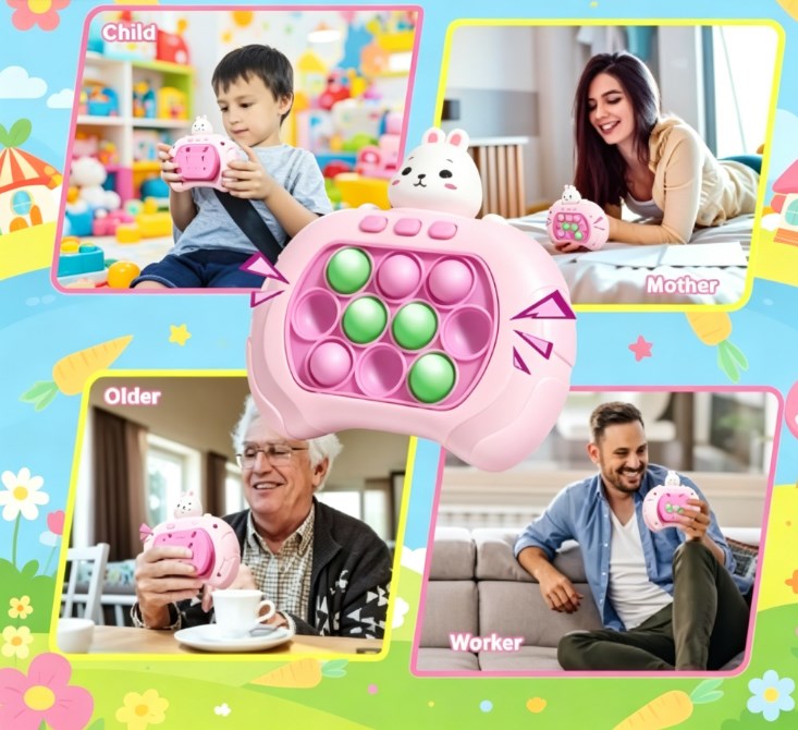 Light Up Interactive Memory Game - Multi-Person Sensory Toy with Sound Effects, Ideal Birthday & Holiday Gift for Kids
