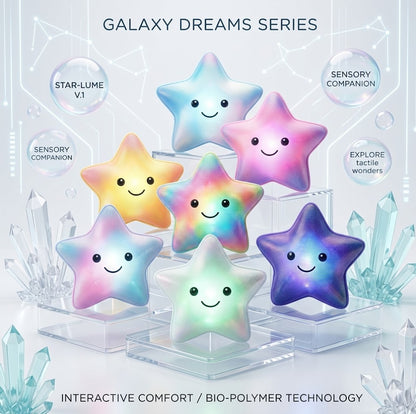 Luminous Glowing Star Plush Toy - Soft LED Light Up Star Pillow Stuffed Cushion for Kids Bedroom & Nursery Decor