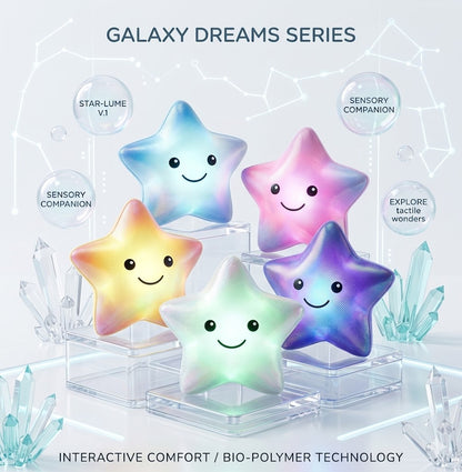 Luminous Glowing Star Plush Toy - Soft LED Light Up Star Pillow Stuffed Cushion for Kids Bedroom & Nursery Decor