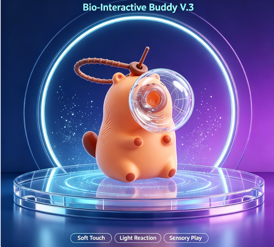 Adorable Capybara Plush Bubble Pendant - Soft Decompression Toy Keychain and Car Interior Accessory